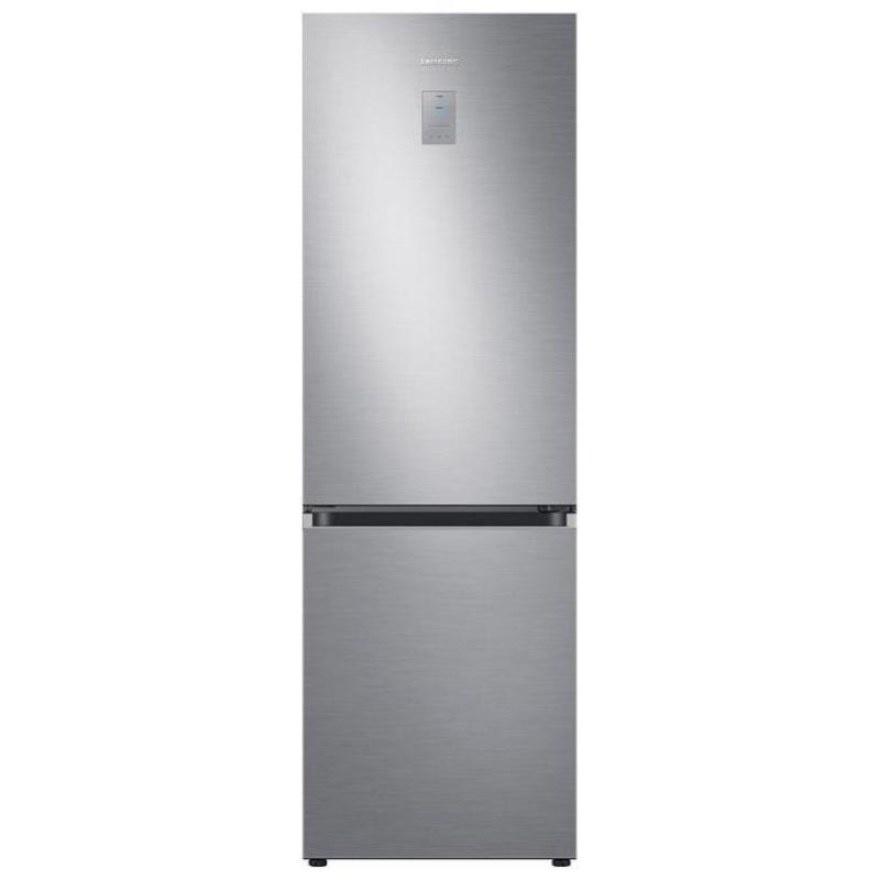 Image of Samsung rb34c775cs9 frigorifero combinato ecoflex ai 1.85mt 344 litri libera installazione con congelatore rivestimento in acciaio inox classe energetica c