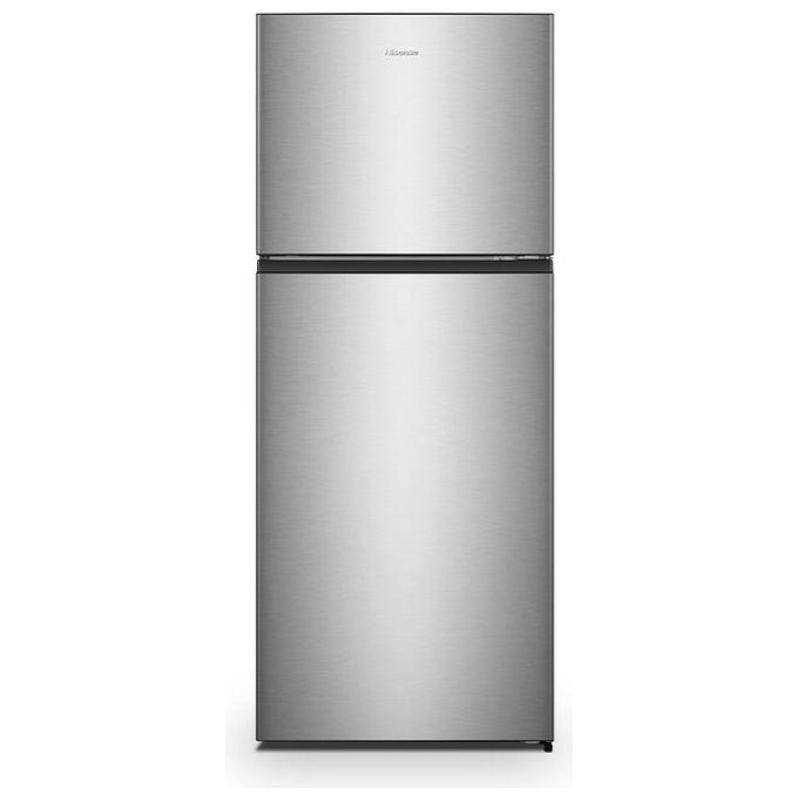 Image of Hisense rt488n4dc2 frigorifero doppia porta capacita` 375 classe energetica e (a++) litri raffreddamento no frost inverter 172 cm inox