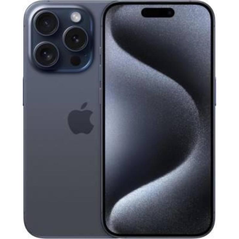 Image of Apple iphone 15 pro 256gb 6.1 blue titanium eu mtv63sx/a