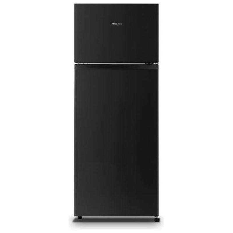 Image of Hisense rt267d4abf frigorifero doppia porta statico capacita` 215 litri classe energetica f (a+) 143,4 cm nero