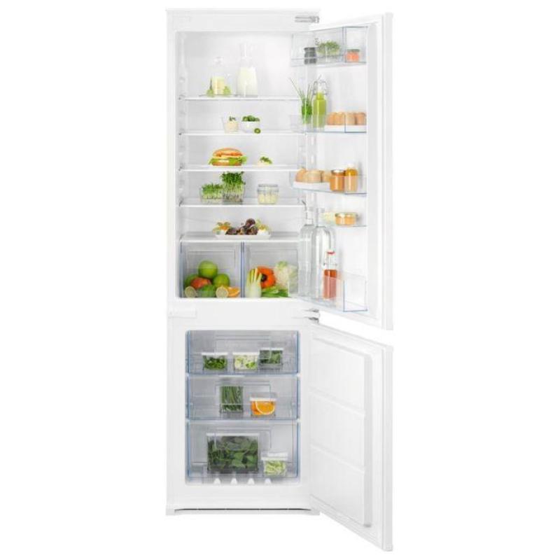 Image of Electrolux ent6ne18s frigorifero combinato da incasso no frost 257 litri classe e bianco