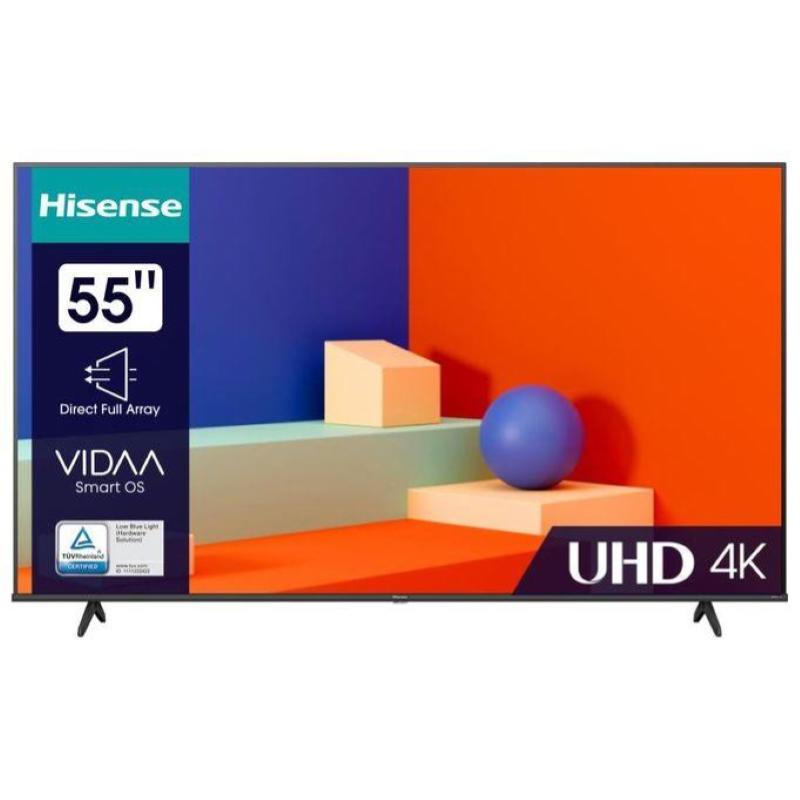 Image of Hisense 55a69k tv led 55`` 4k ultra hd smart vidaa u6 dolby vision