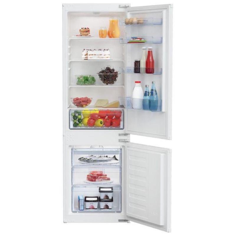 Image of Beko 7519520042 frigorifero combinato da incasso capacita` 255 litri classe energetica e 177,8 cm bianco