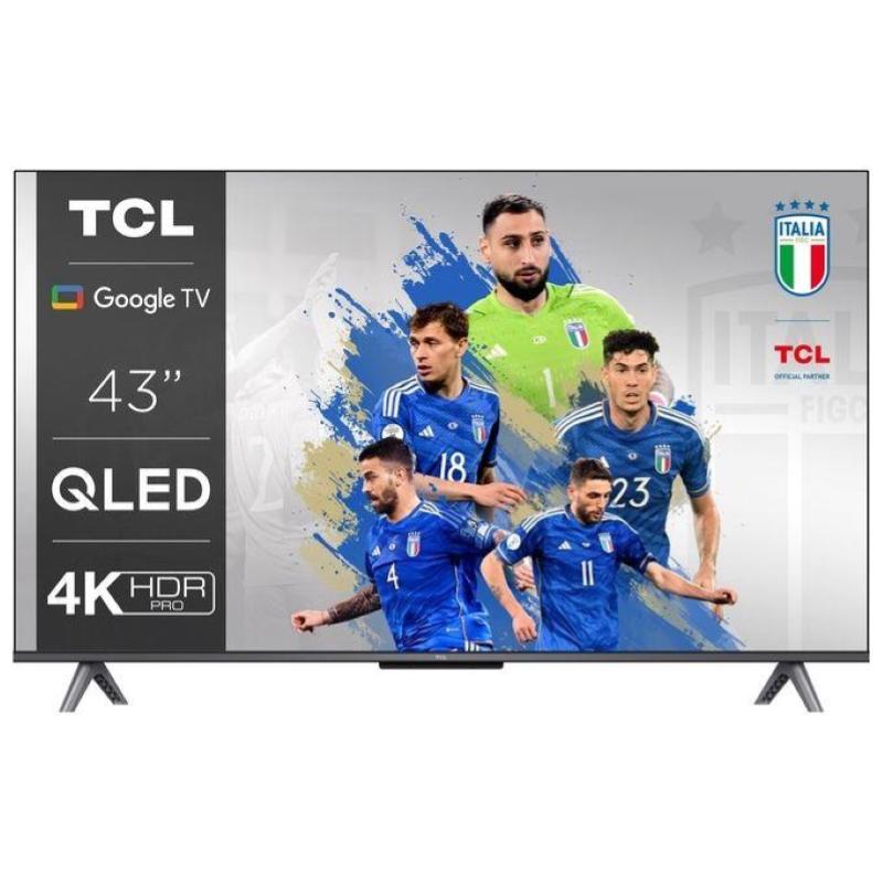 Image of Tcl tv qled 4k 43c645 43 pollici smart tv android hdr10 dolby vision-atmos