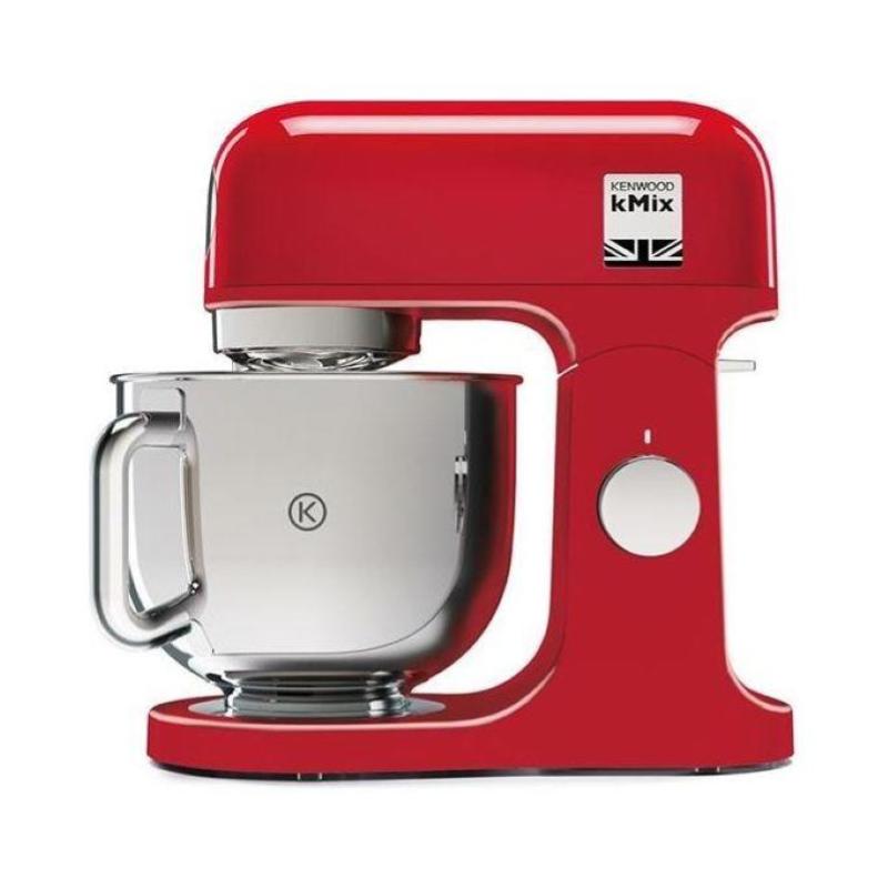 Image of Kenwood kmx750ar impastatrice planetaria kitchen machine kmix 1000w 5 litri acciaio-rosso
