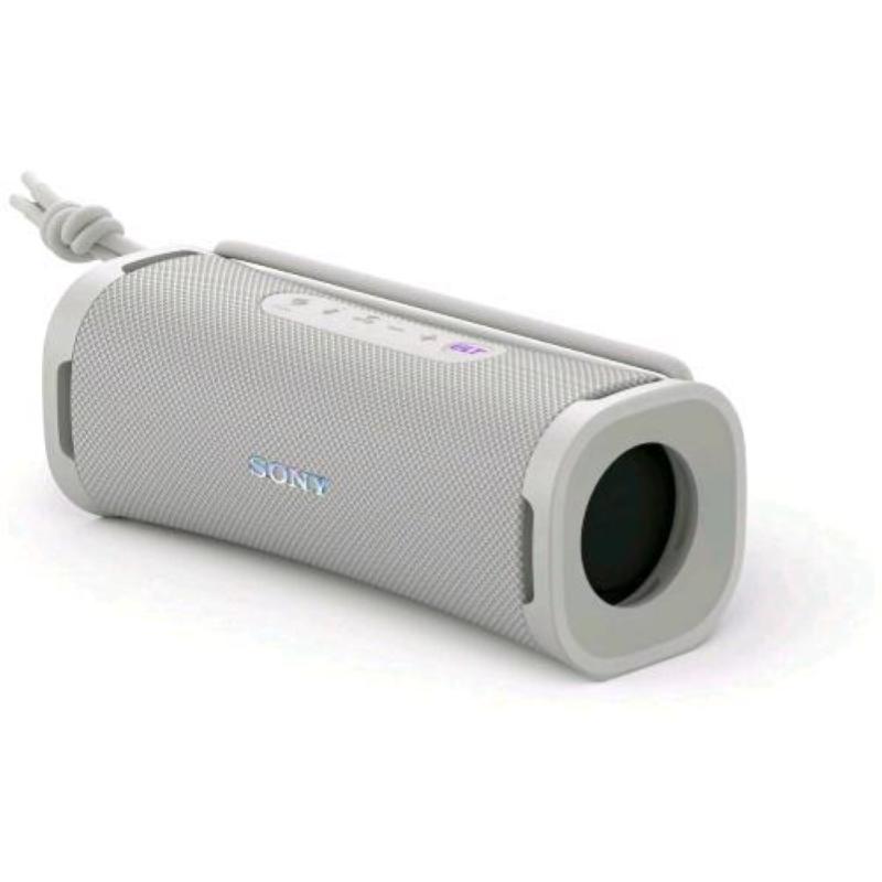 Image of Sony ult field 1 speaker portatile wireless bluetooth con ult power sound mega bass bassi profondi impermeabile antipolvere ip67 antiurto batteria da 12 ore musica e chiamate bianco latte