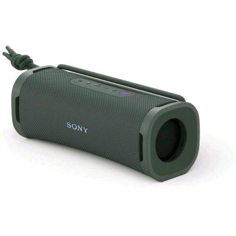 Image of Sony ult field 1 speaker portatile wireless bluetooth con ult power sound mega bass bassi profondi impermeabile antipolvere ip67 antiurto batteria da 12 ore musica e chiamate forest gray