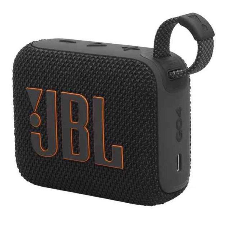 Image of Jbl go 4 speaker blutooth portatile altoparlante wireless con design compatto 4.2 w waterproof e resistenza alla polvere ip67 fino a 7h di autonomia usb compatibile con app jbl portable nero cod030