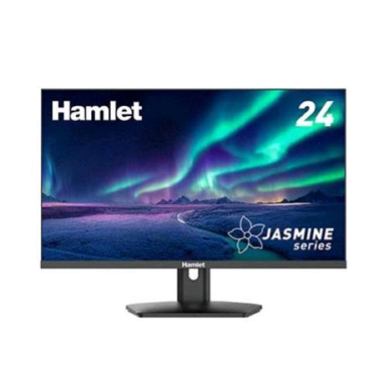 Image of Hamlet hm24jf-v 23.8 led ips formato 16:9 contrasto 1.300:1 1xhdmi 2xvga nero cod030