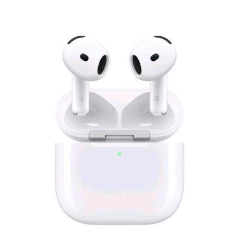 Apple airpods 4 con cancellazione attiva del rumore e custodia di ricarica wireless e usb-c
