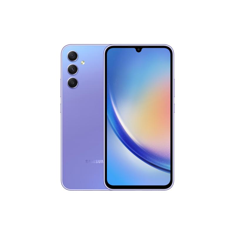 Galaxy a34 5g 6.6in 6gb 128gb lavander