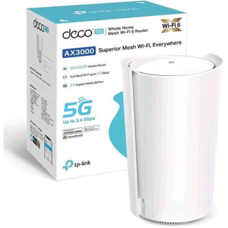 Image of Tp-link deco x50-5g v1 router portatile 5g wi-fi dual band mesh cod030