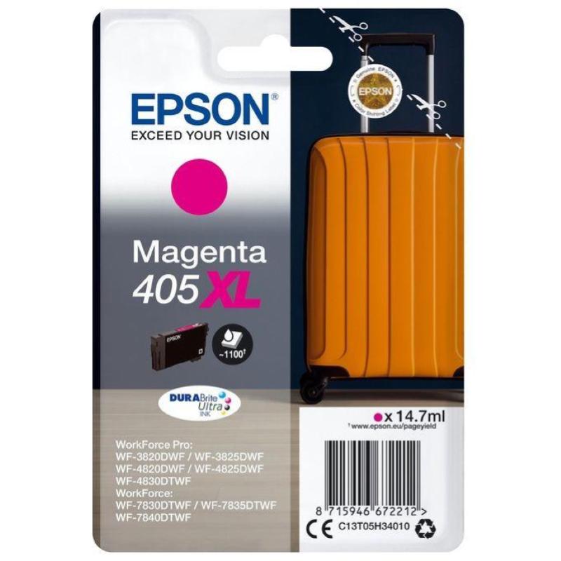 Epson cartuccia d`inchiostro magenta 405 xl durabrite