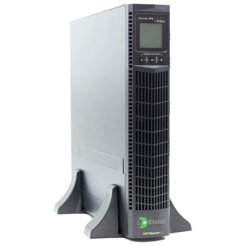 Elsist ups server 2.0 2000va-1350w on-line rack-tower con lcd-display
