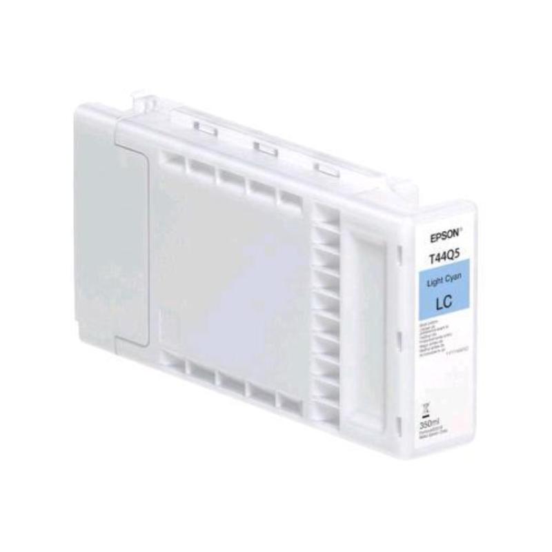 Image of Epson t44q5 cartuccia ciano chiaro 350 ml per surecolor p7560, p9560, sc-p7500, sc-p7500 spectro, sc-p9500, sc-p9500 spectro cod030
