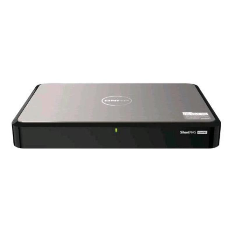 Qnap hs-264-8g silent server nas 2 alloggiamenti intel celeron ram 8gb-raid 0, 1, 5, 6, 10, 50, 60 gigabit iscsi