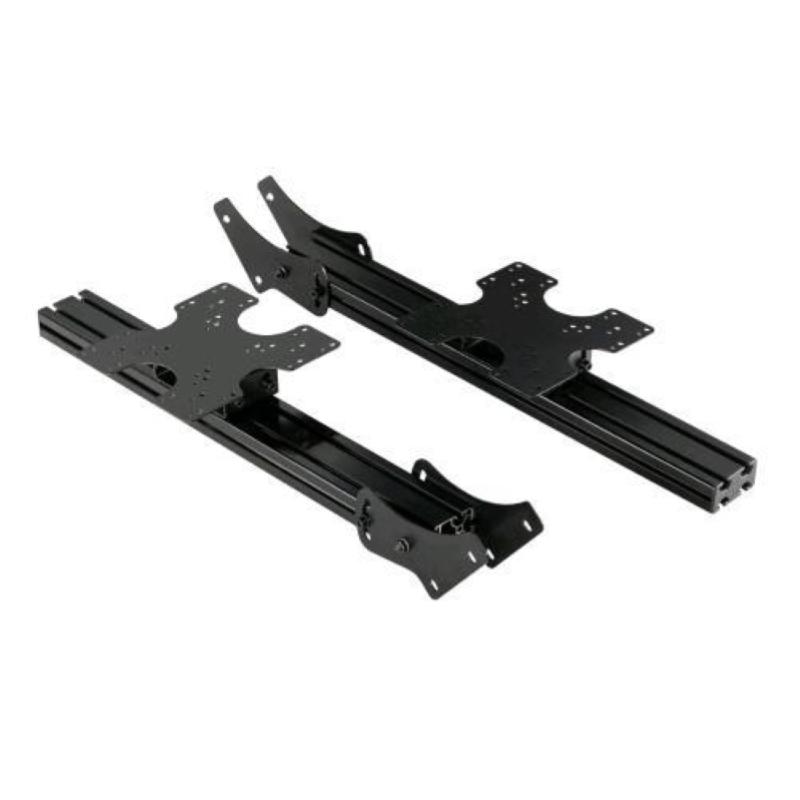 Next level racing nlr-e039 elite free standing supporto per monitor triplo add-on- black edition