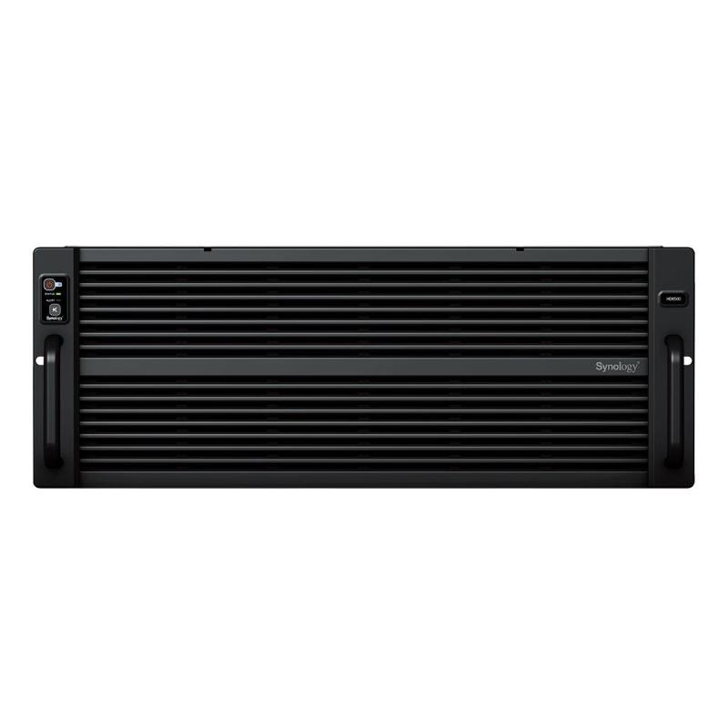 Server di archiviazione high density synology hd6500 x 60 hdd 3.5sas/2.5sata ssd (no incl.)2p usb 64gb ddr4 ecc-cpu xeon 4210r