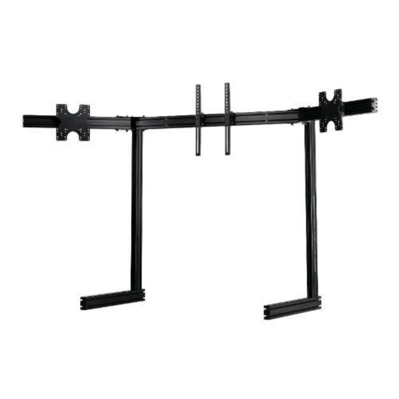 Next level racing nlr-e036 supporto per monitor triplo autoportante elite black