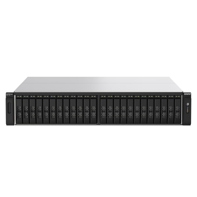 Nas qnap ts-h2490fu-7302p-128g 24hd >no hd< 2u 2p 25gbe sfp 28- 2x2.5gbe+ 2p usb3.0-128g ddr4 -amd epyc 7302p 3.0ghz-gar.5y