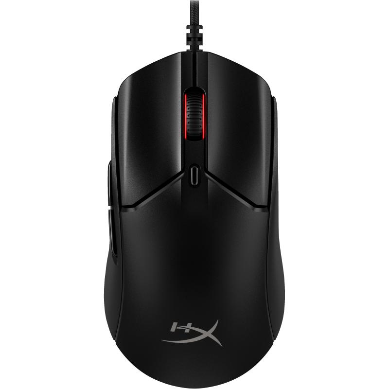 Image of Hyperx pulsefire haste 2 mouse gaming usb rgb 6 pulsanti programmabili 26.000 dpi cavo hyperflex 2 nero cod030