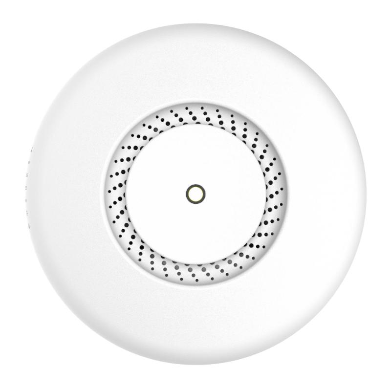 Mikrotik cap ac access point wi-fi dual-band 867mbit-s poe rbcapgi-5acd2nd bianco