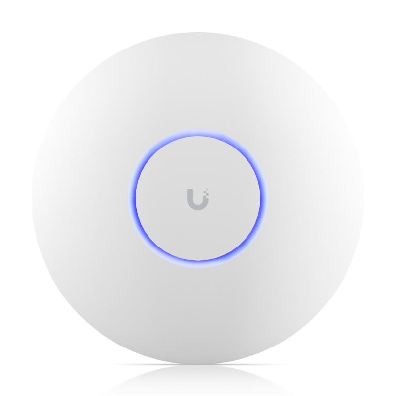 Wireless access point wi-fi 7 ubiquiti u7-pro-max con mont. a parete/soff. 1p rj45 da 1/2.5gbps - tri-band