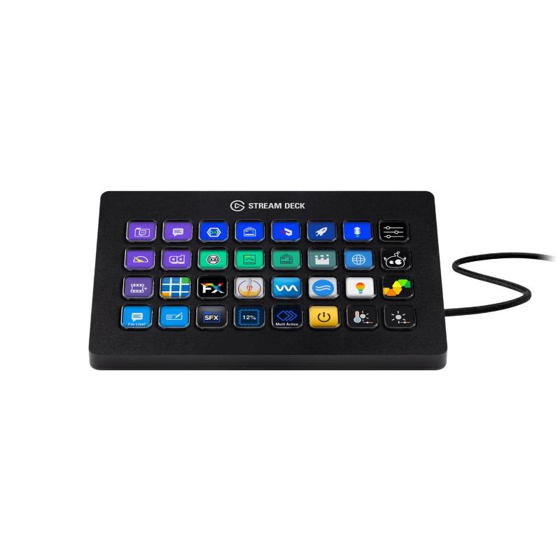 Image of Corsair stream deck xl individuale controllo creazione di contenuti in diretta con 32 tasti lcd personalizzabili cod030