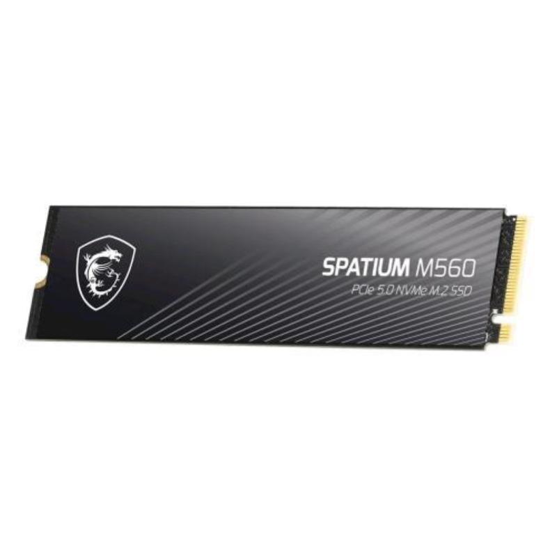 Msi spatium m560 ssd 1tb m.2 nvme pci express 5.0 3d nand 10200 mb/s - 8400 mb/s