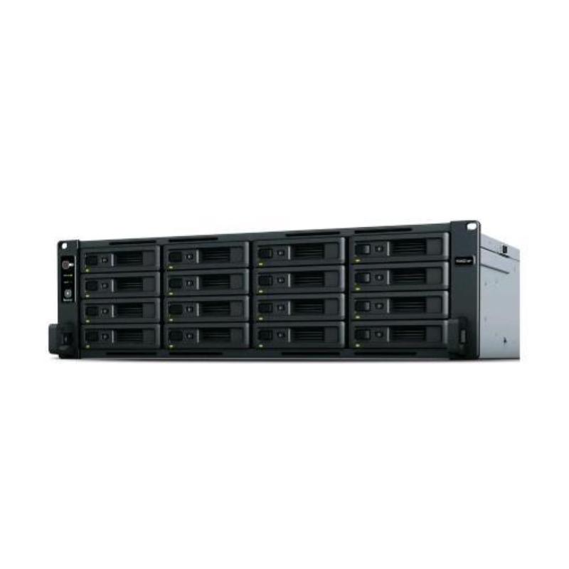 Synology rs4021xs+ nas chassis rack 3u xeon d-1541 2.1ghz ram 8gb-16 bay hdd/ssd 2.5/3.5 nero