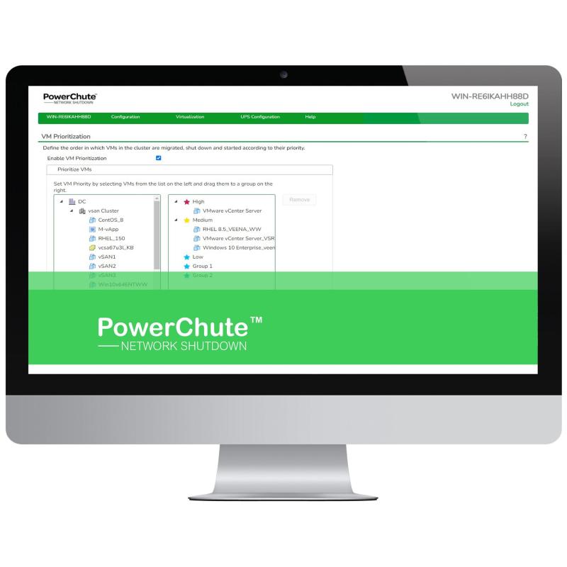 Powerchute network shutdown license