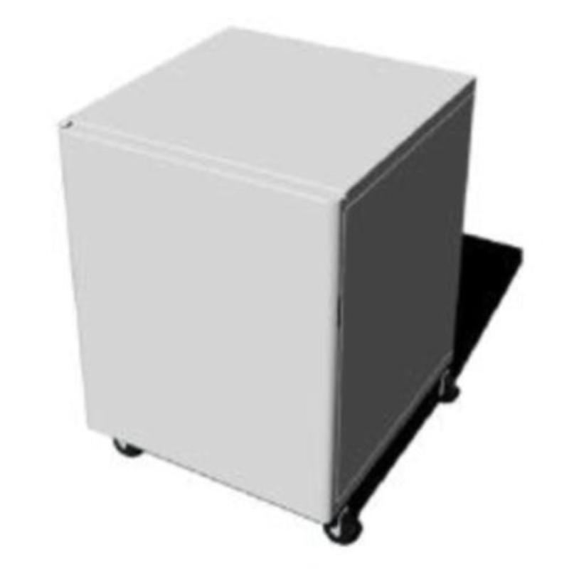 Mobiletto b9400 per stampanti brother hl-l9430cdn/9470cdn mfc-l9630cdw/mfc-l9670cdn mfc--ex670 in metallo con ruote