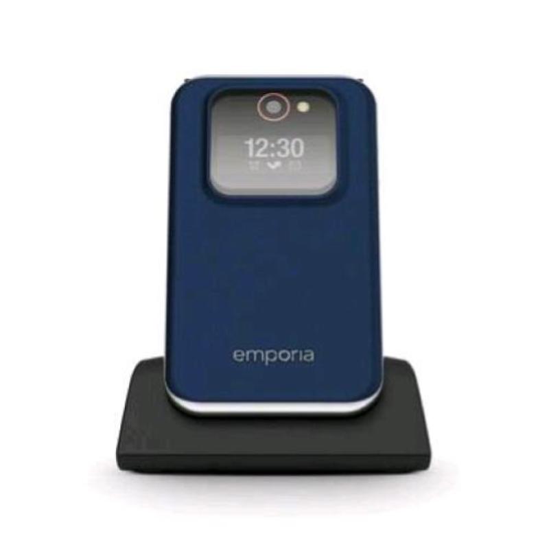 Emporia joy-lte 2.8 clamshell senior phone italia blueberry