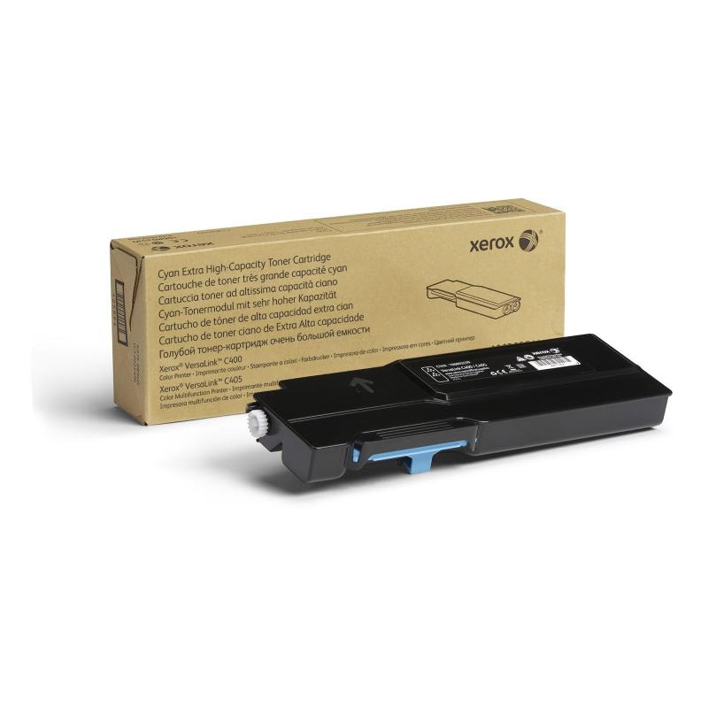 Image of Xerox toner ciano a altissima capacità da 8000 pagine per stampante a colori ® versalink® c400/multifunzione a cod030