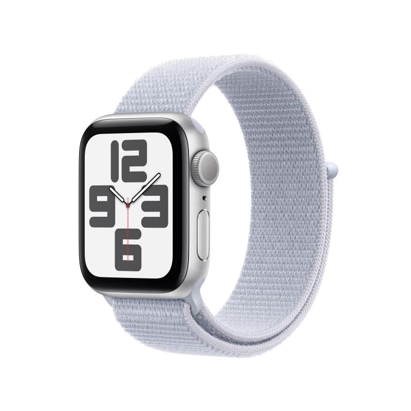 Apple watch se 40mm gps alluminum 2024 sport loop nuvola blu