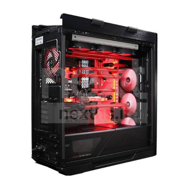 Barrow assgx601-sdb rgb waterway tanica per helios gx601 8*g1/4 trasparente