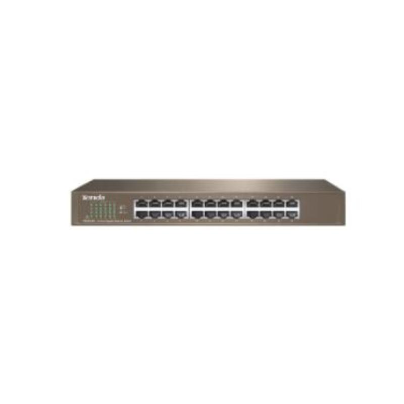 Image of Tenda switch 24 porte gigabit desktop rack mountable unmanaged cod030