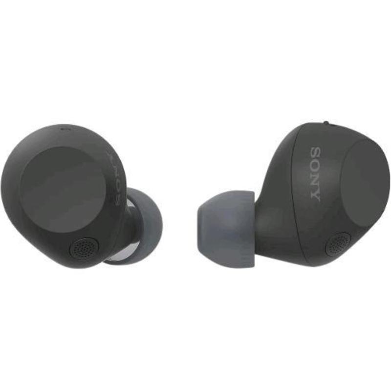Image of Sony wf-c710n cuffie in-ear true wireless stereo blutooth 5.3 multipoint musica e chiamate noise cancelling usb-c nero cod030