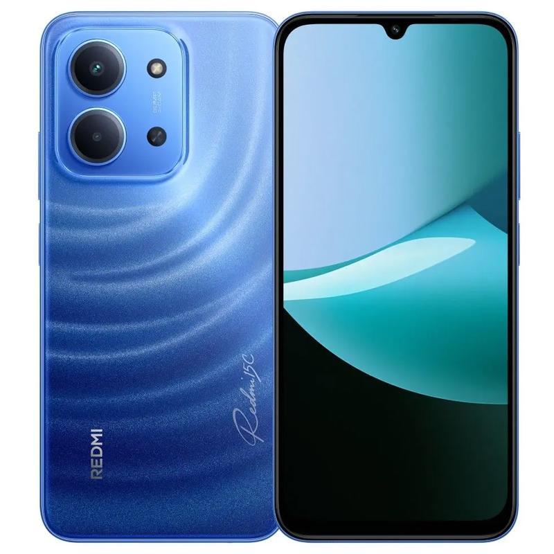 Xiaomi redmi 15c (moonlight blue) - smartphone 6.9 - ram 8gb - storage 256gb - ita