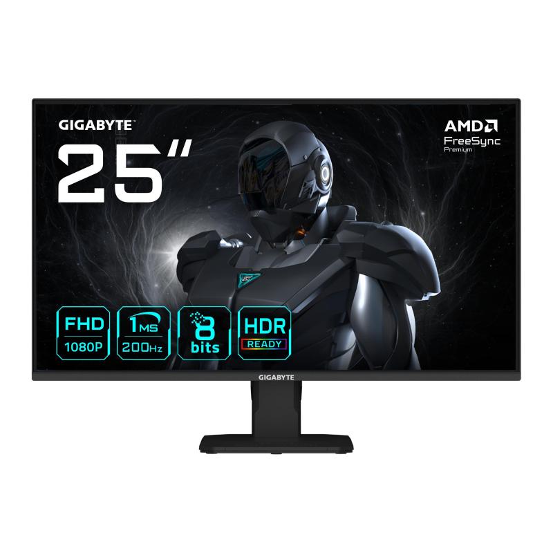 Image of Gigabyte gs25f2 monitor 24.5 ss ips 200hz full hd 1ms multimediale 2*hdmi/displayport cod030