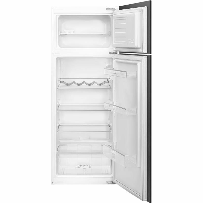 Smeg frigo incasso doppia porta220lt e l54cm h144cm d8140e