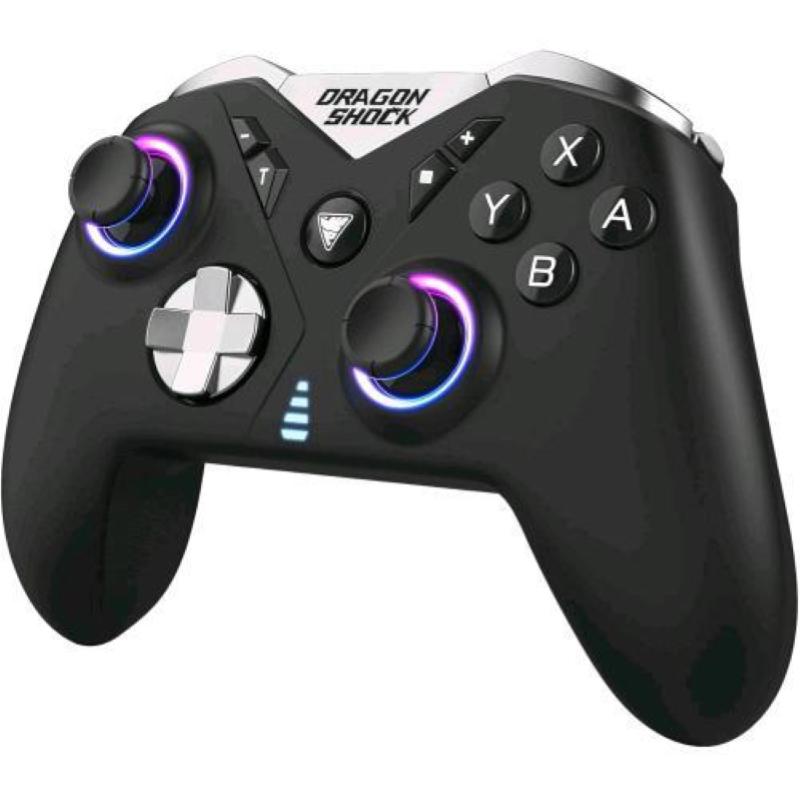 Dragon shock nebula pro nintendo switch controller wireless rgb 4 pulsanti posteriori programmabili black