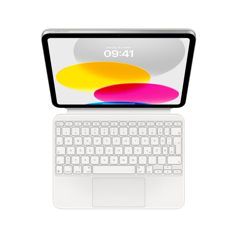 Image of Apple magic keyboard folio per ipad (decima generazione) - tedesco cod030