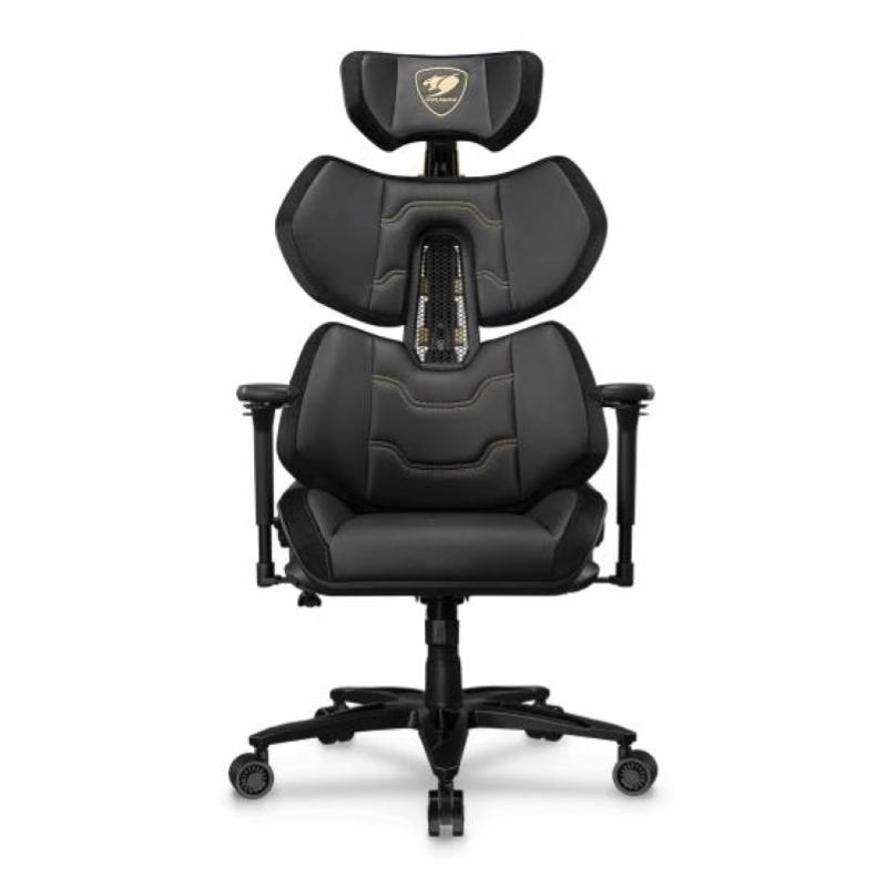 Image of Cougar gaming terminator elite oro sedia gaming pc ergonomica cod030
