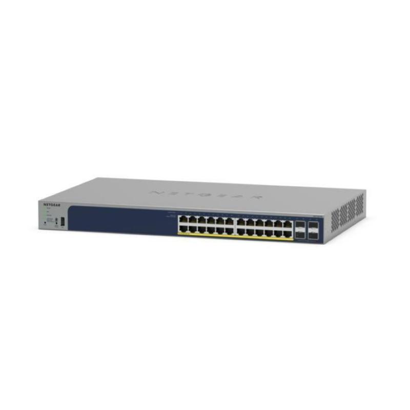 Image of Netgear gs728tpp gestito l2/l3/l4 gigabit ethernet (10/100/1000) supporto power over ethernet (poe) grigio cod030