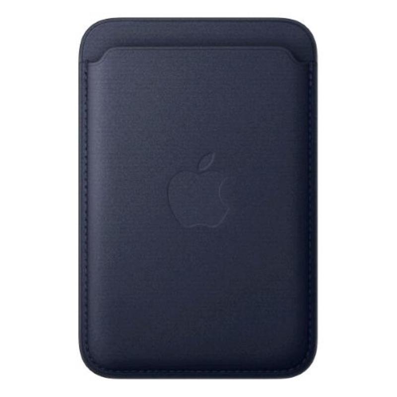 Apple portafoglio magsafe in tessuto finewoven per iphone/carte di credito navy blue