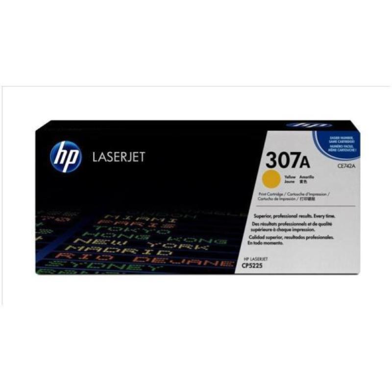 Hp toner laserjet giallo ce742a