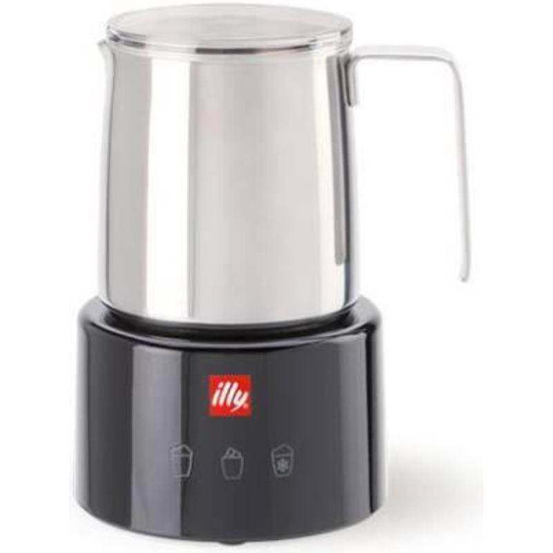 Image of Illy cappuccinatore montalatte elettrico nero inox cod030