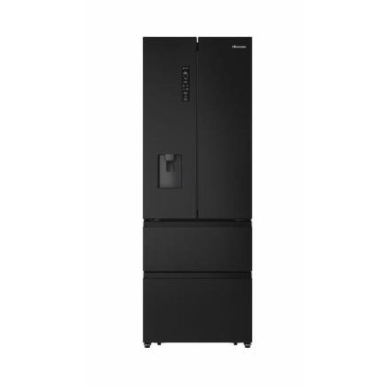Hisense frigo french door totalno frost 485lt e 70cm nero rf632n4wfe1