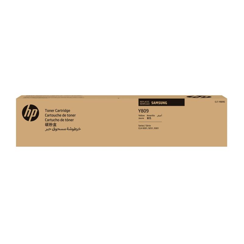 Hp s-printing toner giallo clt-y809s